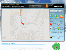 Tablet Screenshot of cho-oyu.racetracker.es